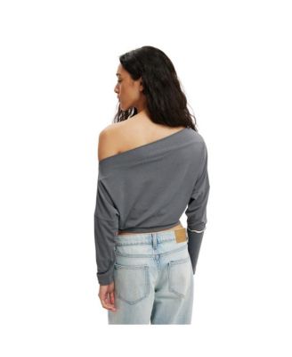 Women's Peyton Off Shoulder Long Sleeve Top