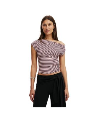Women's Georgie Off Shoulder Short Sleeve