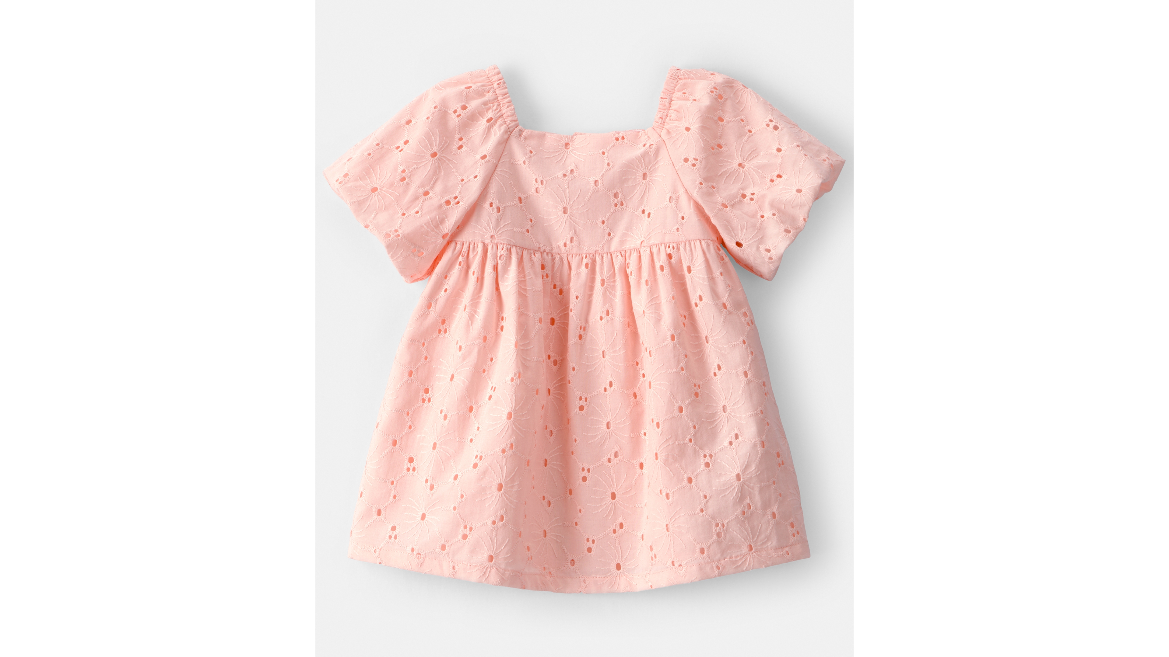 Carter's Baby Girls' Eyelet Short-Sleeve Dress