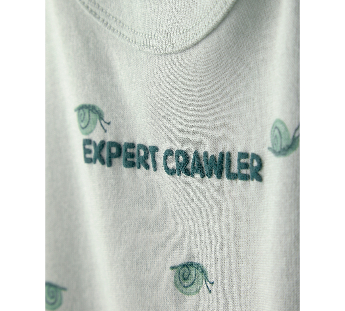 Carter's Baby Boys' Expert Crawler Snail Short-Sleeve Romper