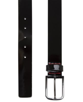 Men's Evening Dressy Patent Leather Belt