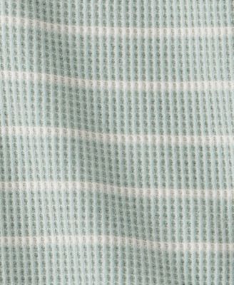 Baby Boys' Stripe Thermal Short-Sleeve Bodysuit and Pants, 2-Piece Set