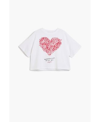 Girls Girls's Short-sleeve heart T-shirt