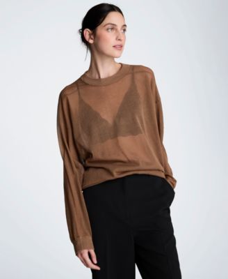 Women's Oversized Crew Neck Sweatshirt