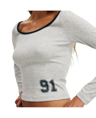 Women's The Ls Off Shoulder Graphic Tee