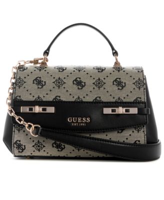 Melinda Logo Small Top Handle Bag