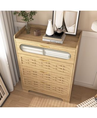 4 Drawer Dresser - Modern Chest of Drawers for Versatile Storage