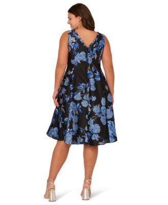 Women's V-Neck Midi Dress