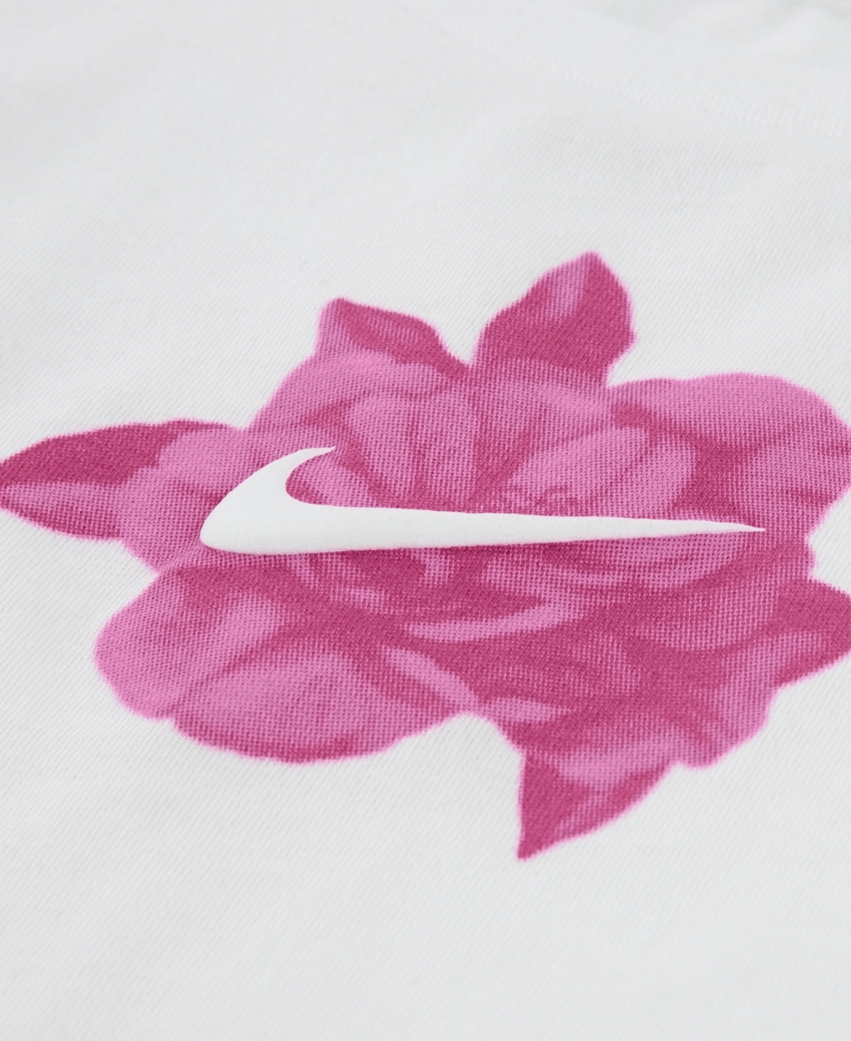 Nike Girls' Toddler 2T-4T Move with Nature Shine Crewneck T-Shirt and Scooter Shorts, 2-Piece Set