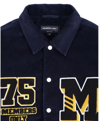 Men's Corduroy Varsity Jacket