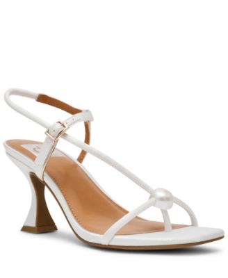 Women's Arria Pearl Strappy Dome-Stud Dress Sandals