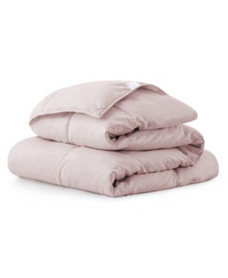 Ultra Soft Goose Down Fiber Comforter, Full/Queen