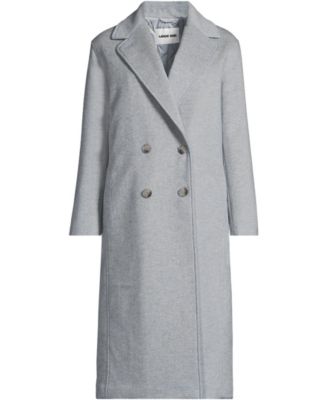 Women's Insulated Double Breasted Wool Coat