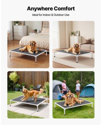 Aluminum Portable Elevated Pet Cot.