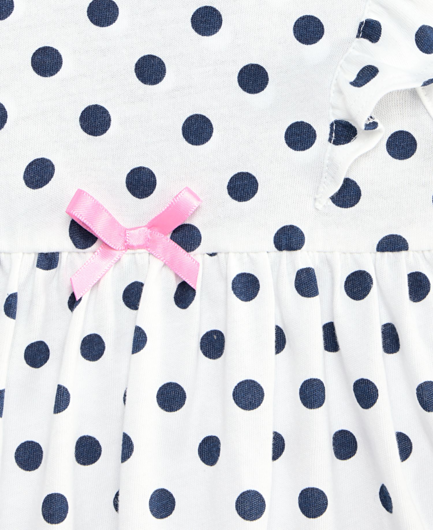 Baby Girls' Dot-Print Sunsuit