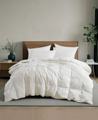 All Seasons Goose Down Feather Fiber Comforter, King