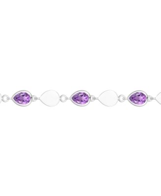 Blue Topaz (2-1/5 ct. t.w.) Luna Bracelet in Sterling Silver (Also Available in Multi-Stones)