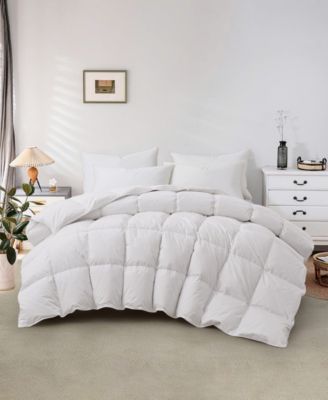 Year-Round Feather Fiber Comforter, King