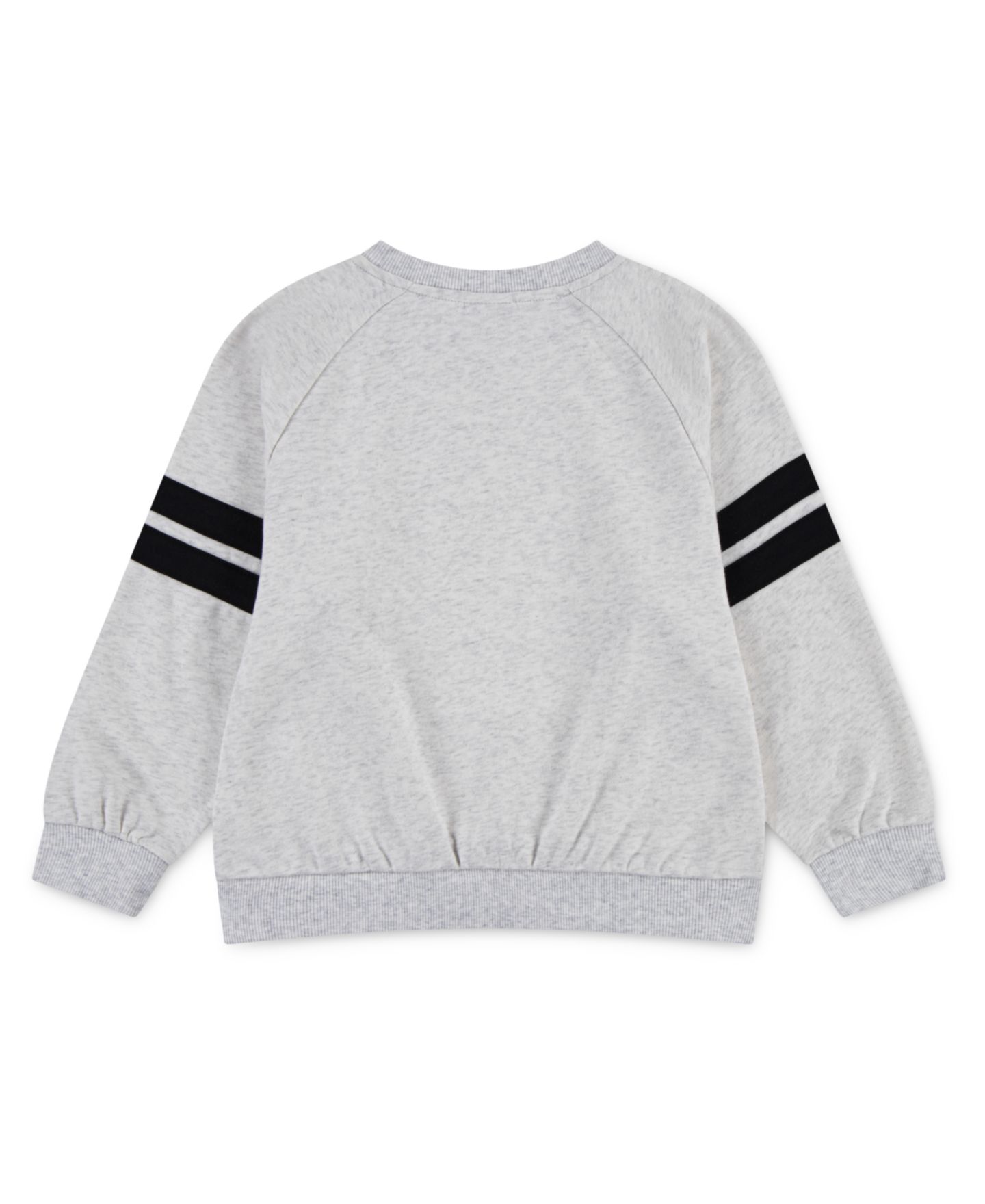 Толстовка Nike In The Zone Oversized Crewneck Sweatshirt для мальчиков, цвет: Берёзовый меланжевый — фото 2