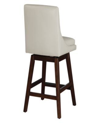 27" Fabric Allingham Swivel Counter Stool