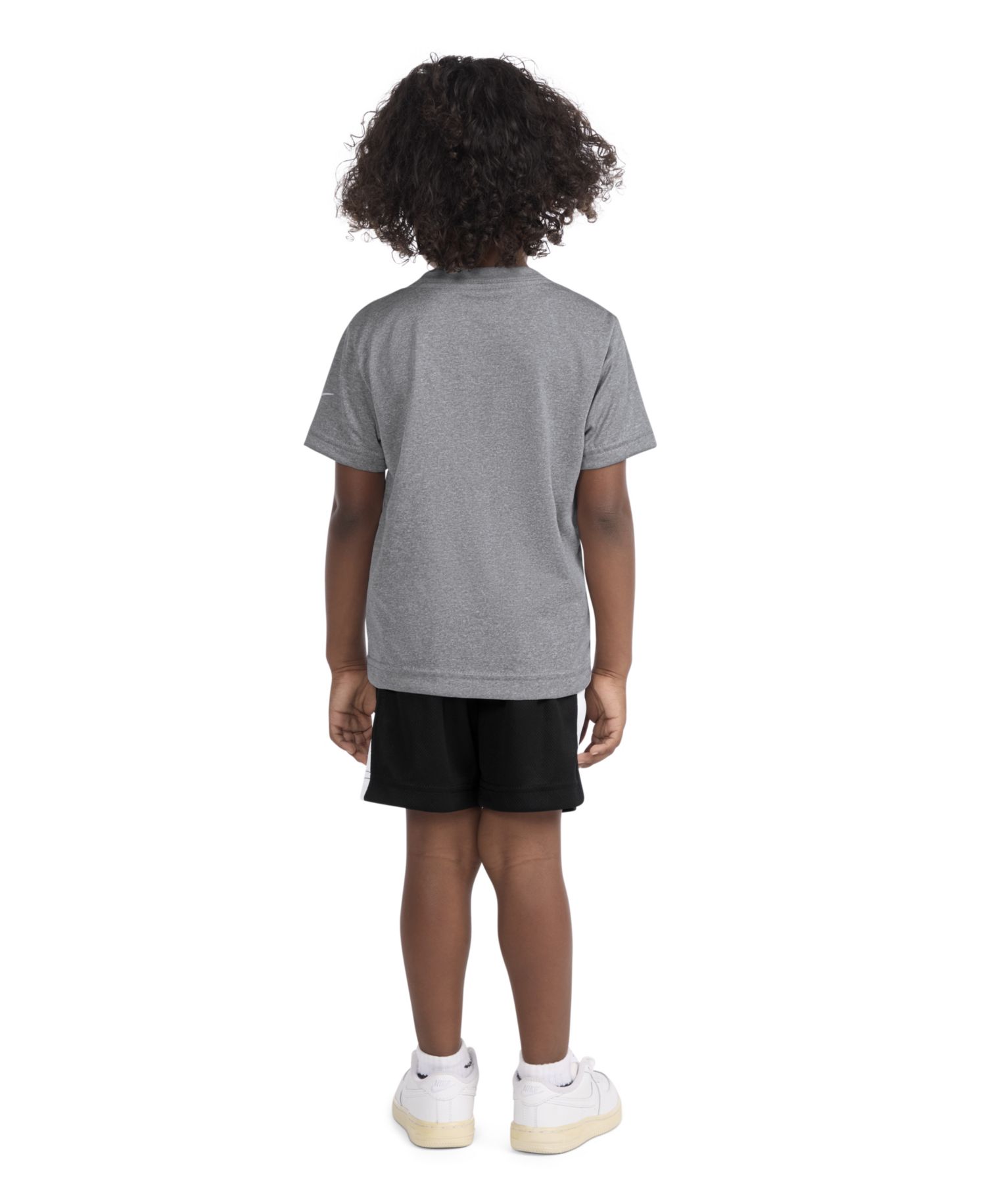 Boys' 2T-7 Dri-FIT Swoosh T-Shirt and Shorts, 2-Piece Set