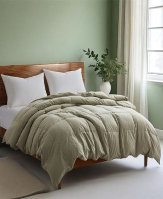 All Season Ultra Soft Goose Down Fiber Comforter, King