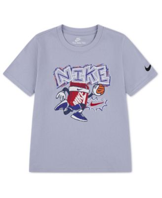 Boys' 4-7 Boxy Basketball Short-Sleeve T-Shirt