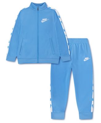 Boys' and Girls' 4-7 Dri-FIT Full-Zip with Logo Taping Trim Jacket and Pants, 2-Piece Set