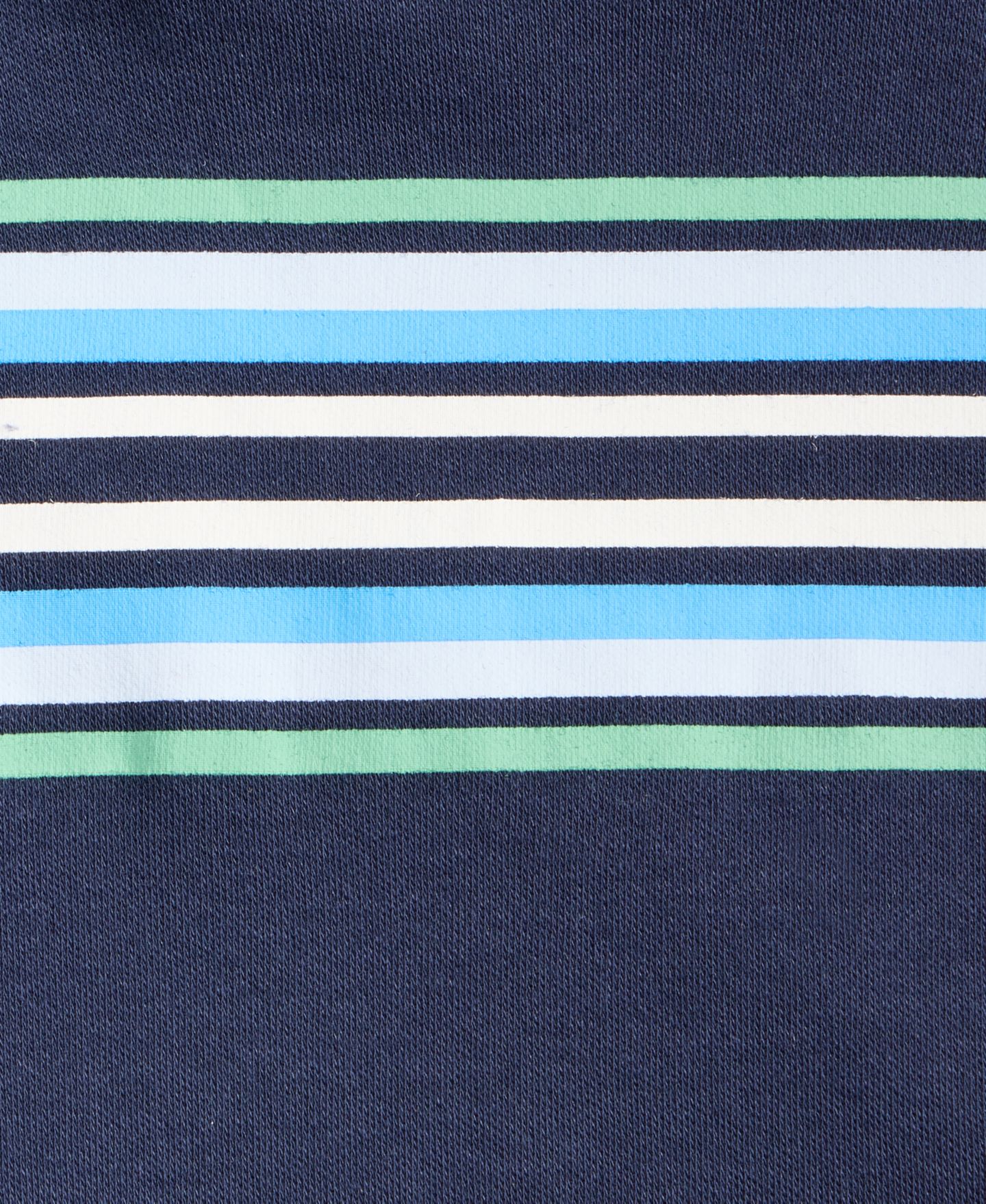 Футболка First Impressions Mix and Match Placed-Stripe T-Shirt для мальчиков-малышей, цвет: Тёмно-синий — фото 3
