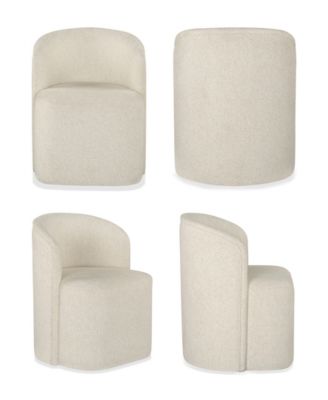 Marcel 4-Pc. Upholstered Barrel Side Chairs