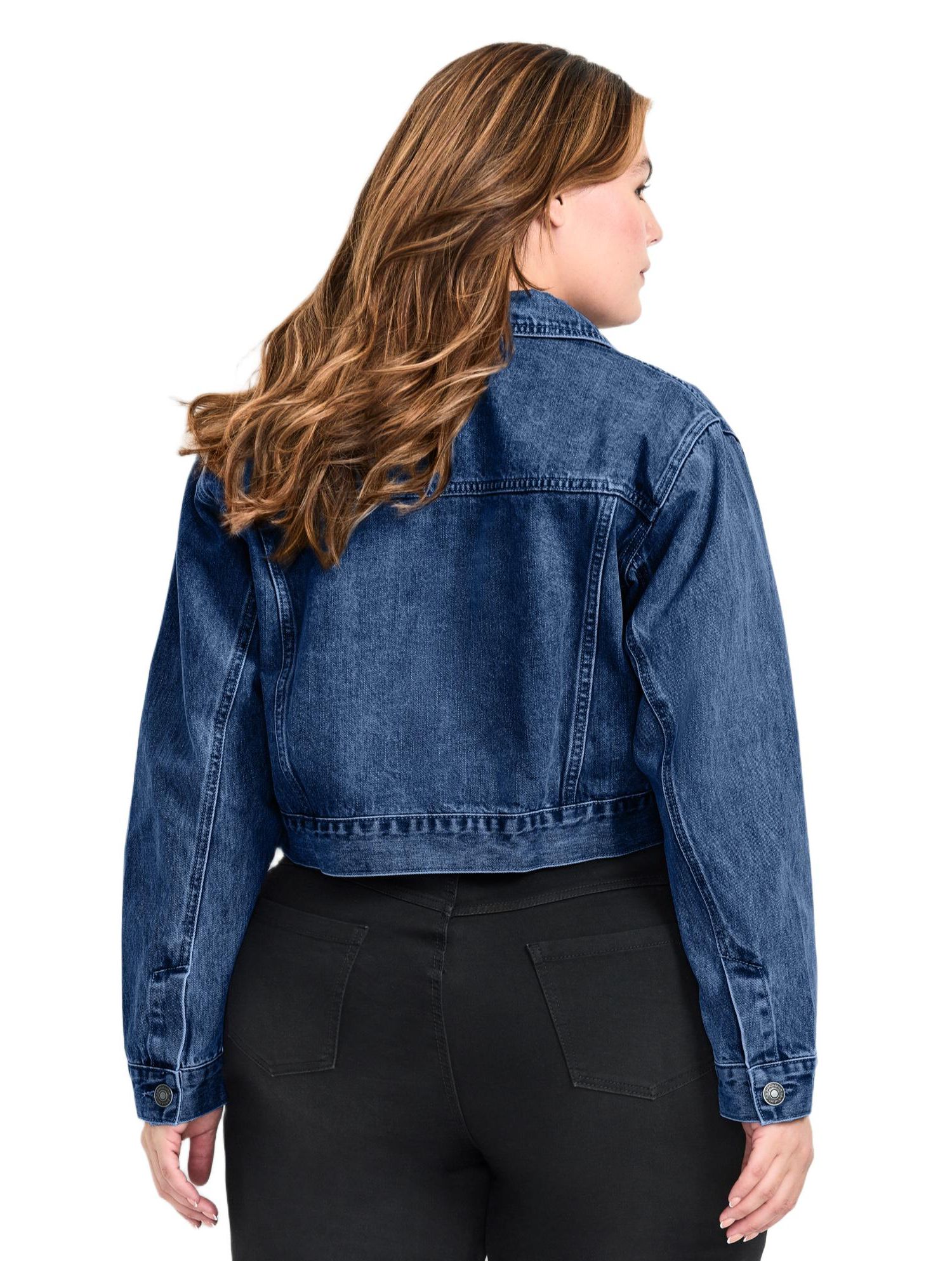 Women's Emma Denim Cropped Jacket