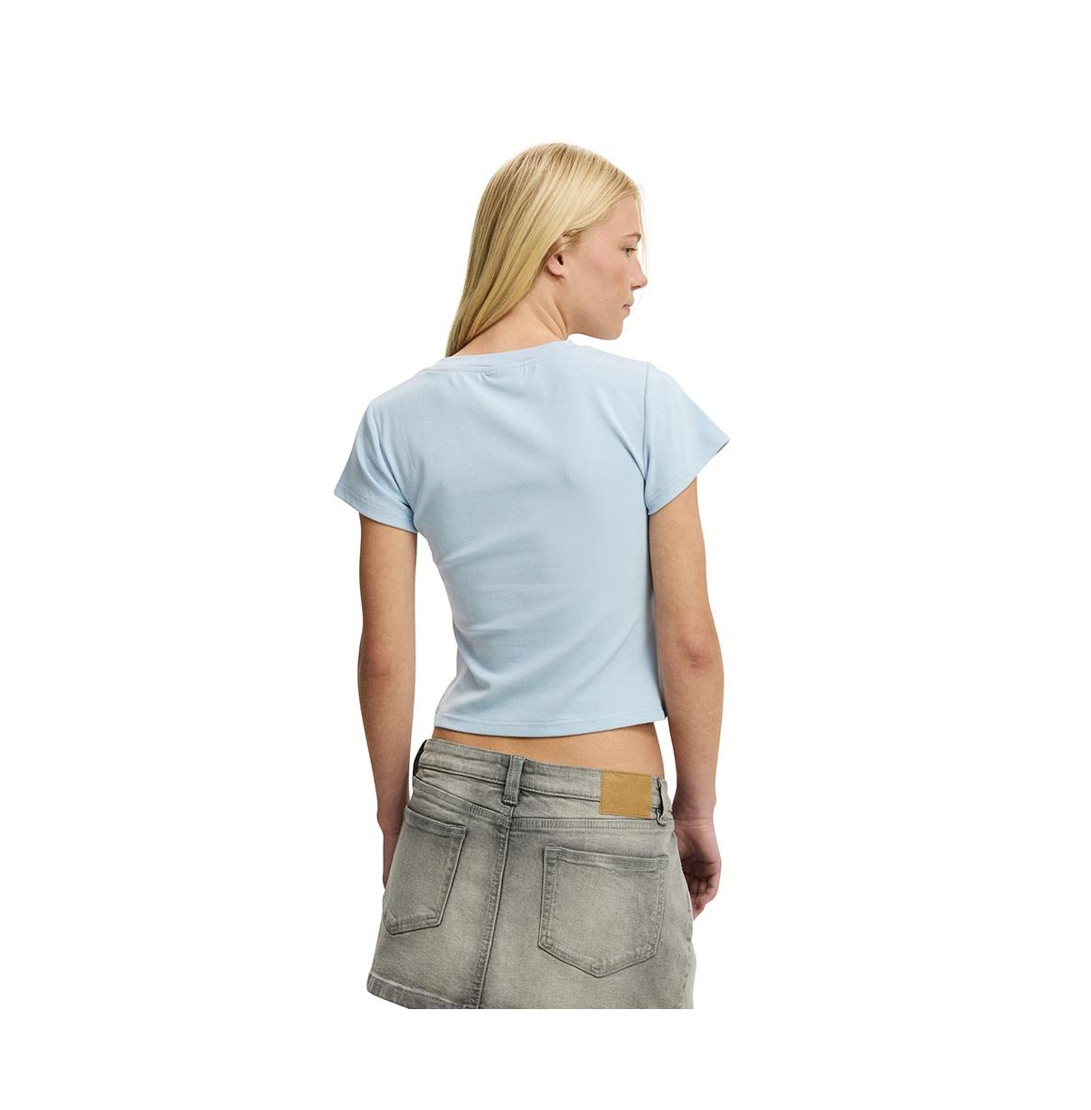 Cotton On Women's The Lcn Graphic Tiny Tee