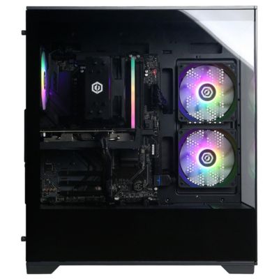 Gamer Master Gaming Desktop Computer AMD Ryzen 5 8400F 4.2GHz, 16GB RAM, 1TB SSD, NVIDIA GeForce RTX 5060 Ti 8GB, Windows 11 Home, Black