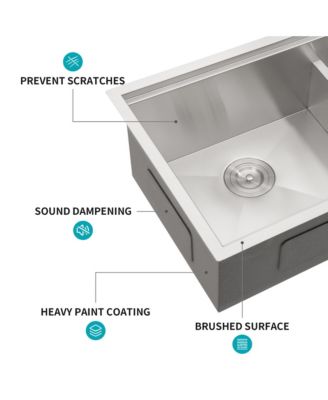 30x19x10inch Double Bowl Undermount Kitchen Sink 16 Gauge 60 and 40 Split 10 Deep Basins