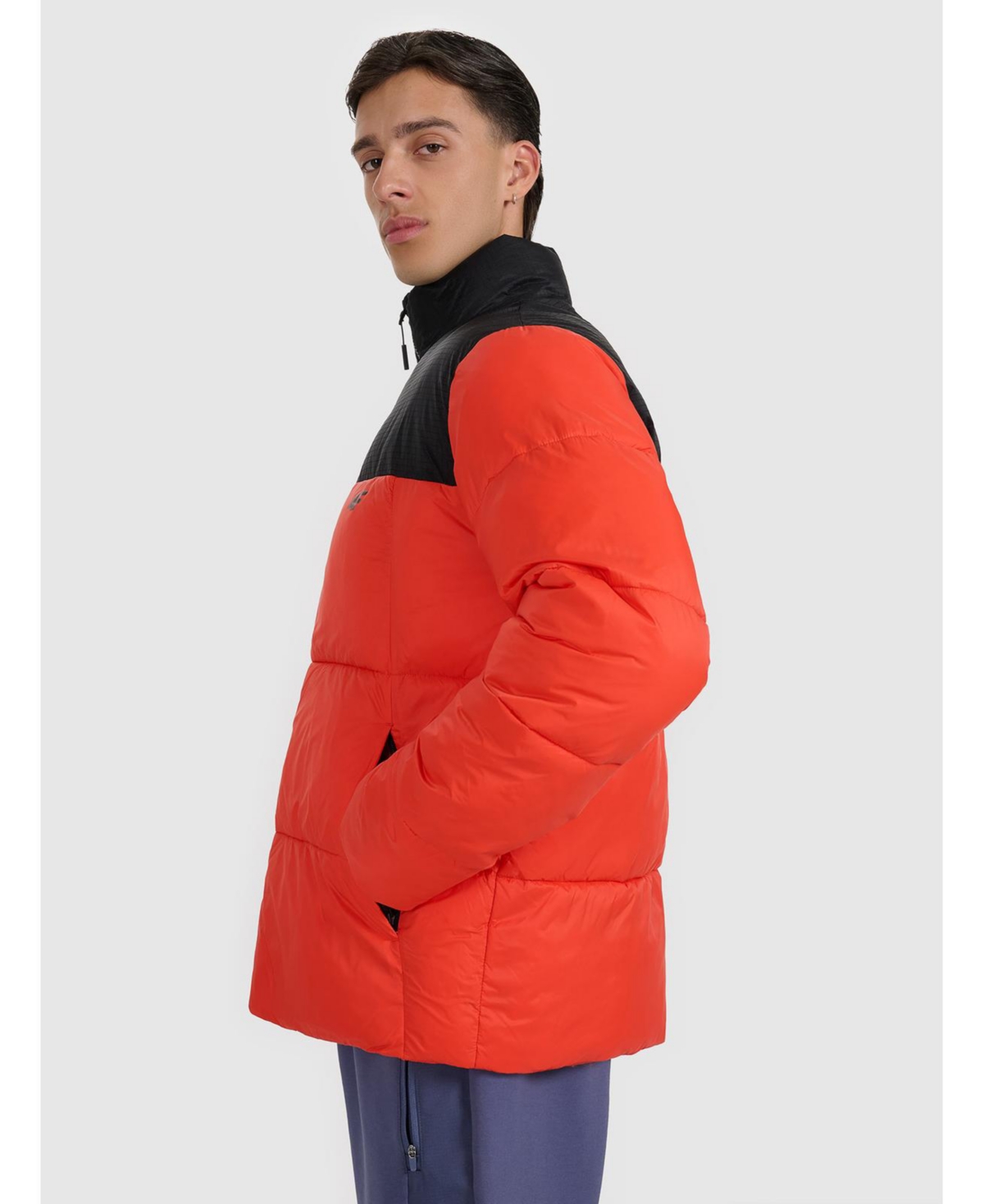 4F Men's down jacket with synthetic filling