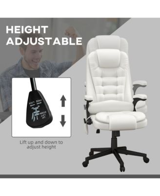 High-Back Vibration Massage Chair, Heating Office Chair,