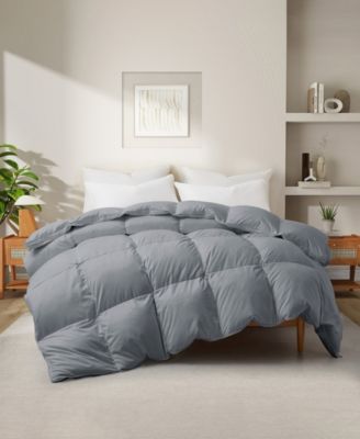 Luxury Goose Down Feather Comforter, Full/Queen