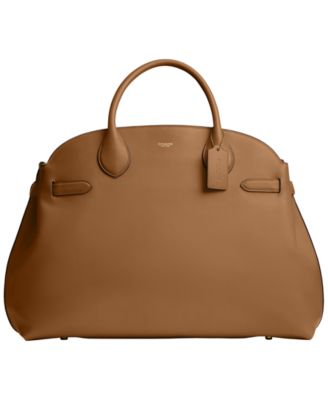 Extra Large Soft Empire Carryall Satchel Bag