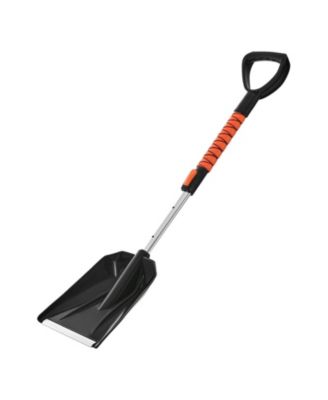 Snow Brush & Ice Scraper, 42" Extendable, 180° Pivoting Brush Head, Non-Slip Grip, For Cars/SUVs
