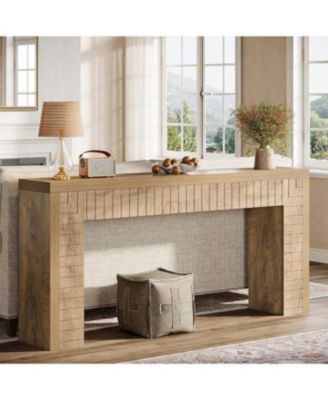 70.9-Inch Extra Long Console Table for Entryway, Narrow Sofa Table Behind Couch, Suitable for Hallway, Foyer, Living Room