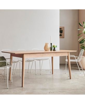 Cloe solid mango wood 190x88 extendable table
