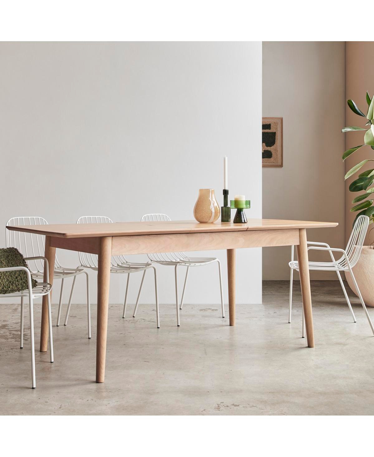 Tikamoon Cloe solid mango wood 190x88 extendable table