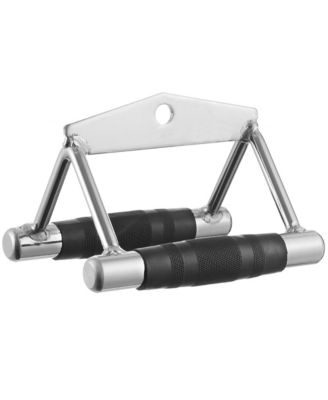 Cable LAT Pulldown Attachment 4 Piece Set Includes: Tricep Rope, Double D, Straight Bar, V Bar