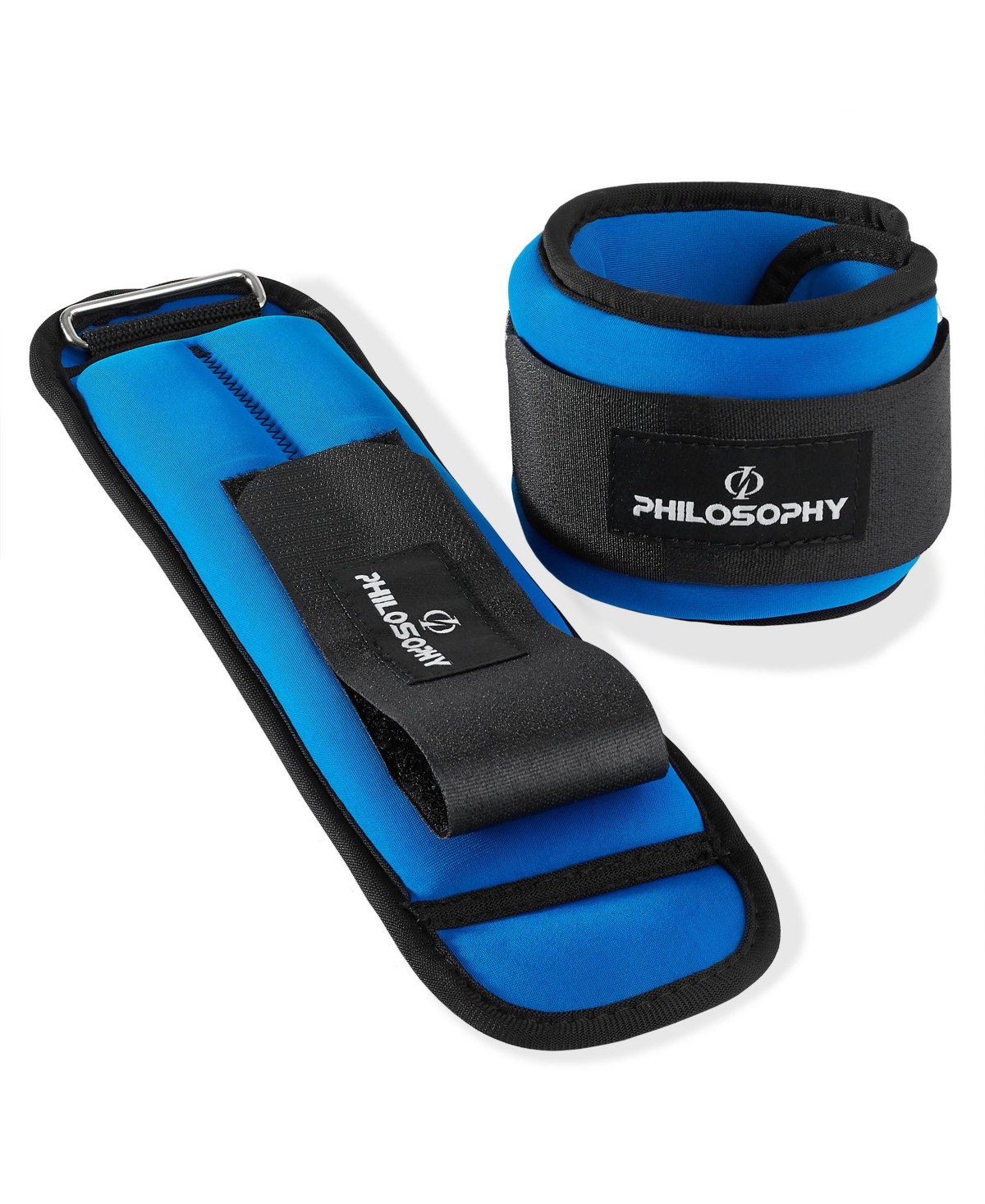 Philosophy Gym Adjustable Ankle/Wrist Weights, Set of 2 - lb Each