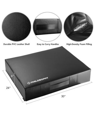 Weightlifting Crash Drop Pads 24" x 30" x 6" Thick - Set of 2 Silencer Drop Pads