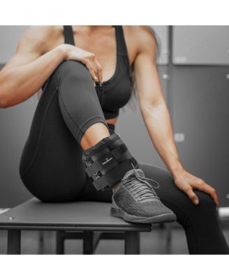 5 LB Adjustable Ankle Wrist Weights Pair, Arm Leg Weight Straps Set, 2.5 LB each with Removable Weights