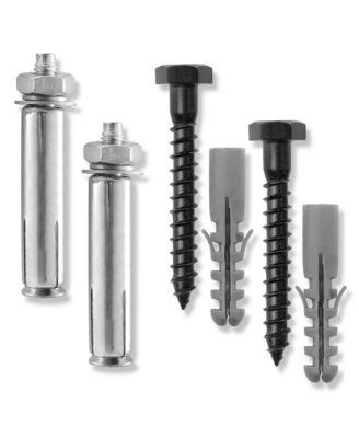 Wall Mounted Olympic Weight Plate Holder, Fits 2" Weight Plates