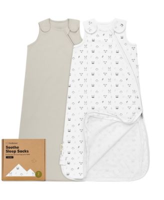 Toddler 2-Pack Sleep Sacks for Babies, Soothe Sleeping Sack Wearable Blanket, Infant, Toddler, Newborn Swaddle Sack
