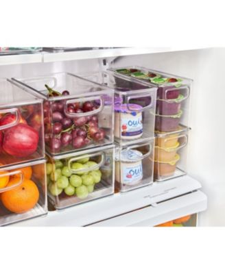 , 18-Piece Clear Bin Organization Set