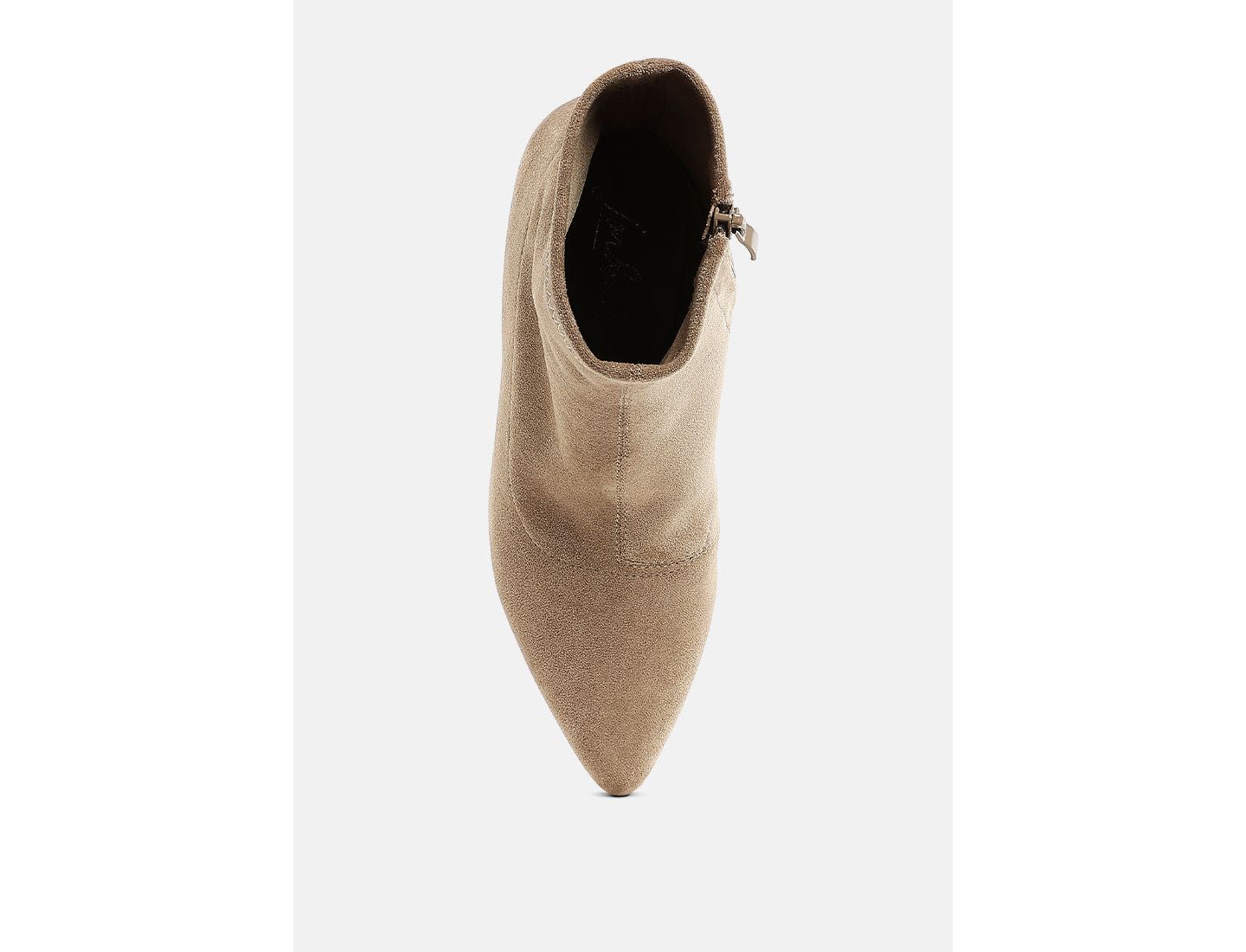 Женские ботинки London Rag Yara Microfiber Wedge Sock, цвет: Бежевый — фото 5